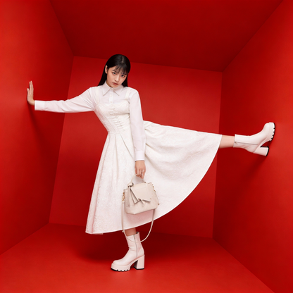 EMPORIO LUXE Off White HANDBAG