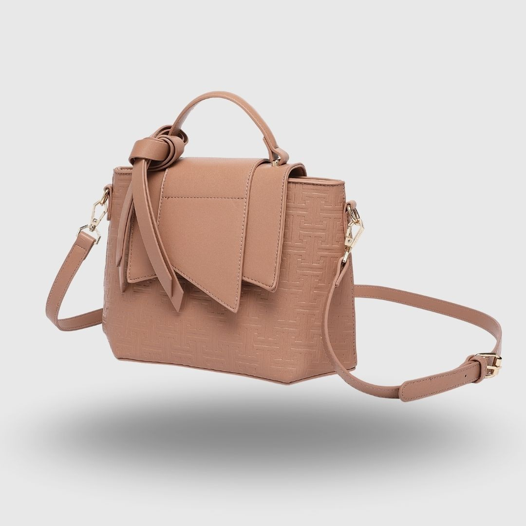 EMPORIO LUXE Peach HANDBAG