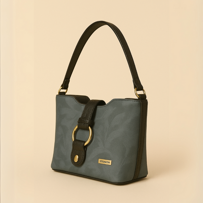 Ring-Buckle Sling Bag