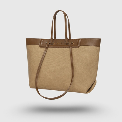 CLASSIC HAZEL Khaki TOTE BAG