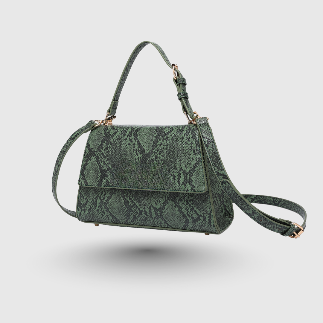 INFINITY CLASSIC Green SATCHEL BAG
