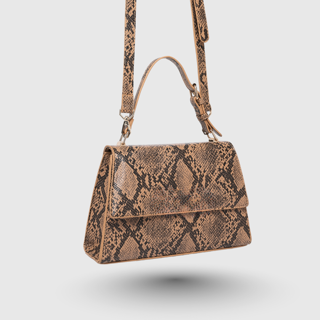 INFINITY CLASSIC Brown SATCHEL BAG