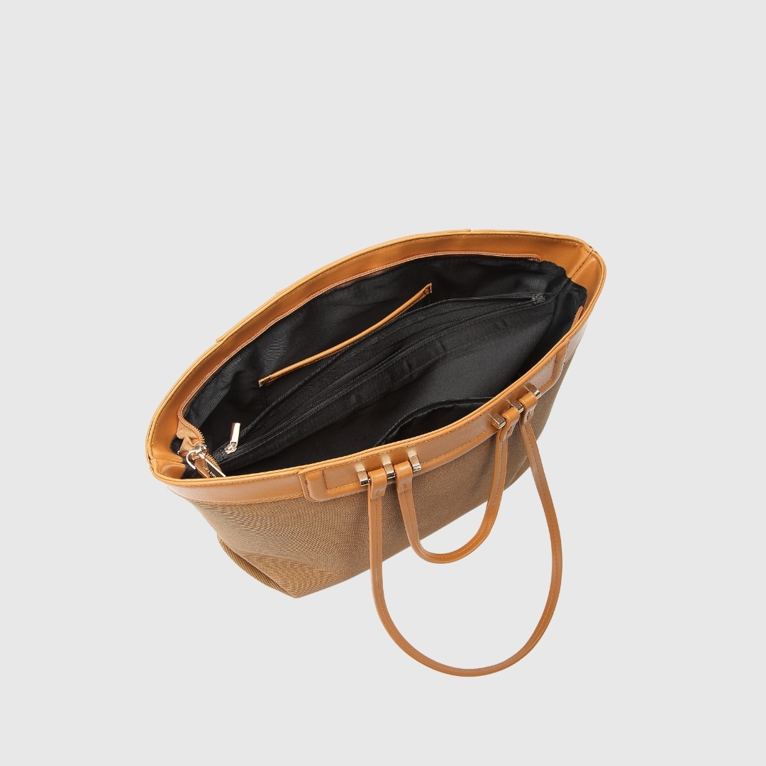 CLASSIC HAZEL Yellow TOTE BAG