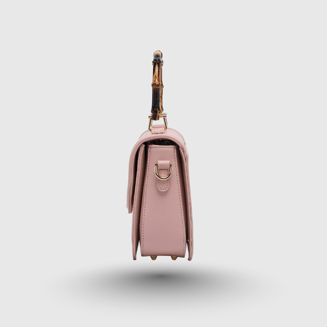 INFINITY FLORAL Pink SATCHEL BAG