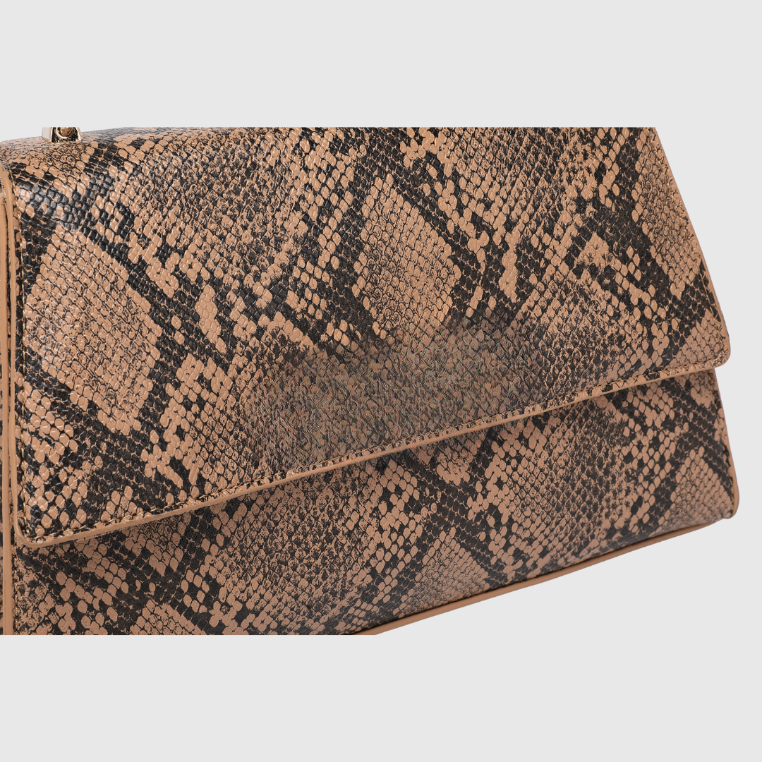 INFINITY CLASSIC Brown SATCHEL BAG