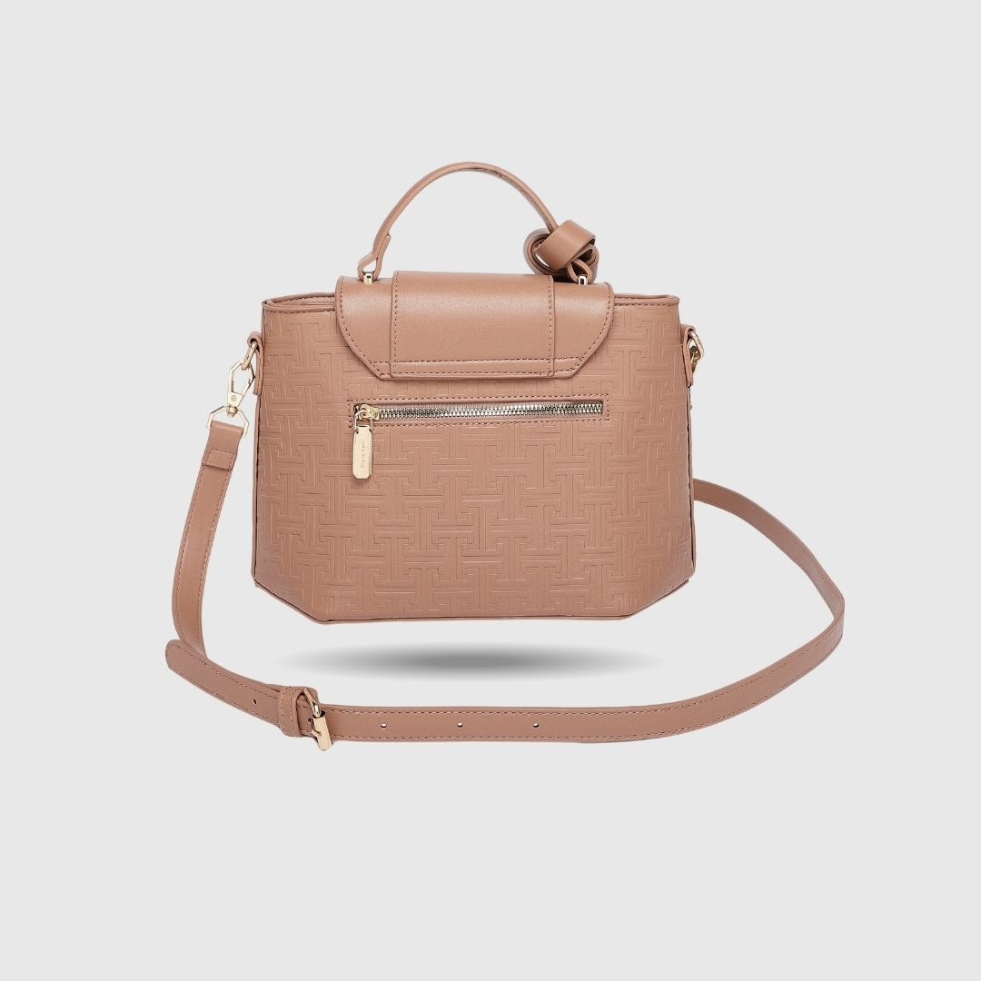 EMPORIO LUXE Peach HANDBAG