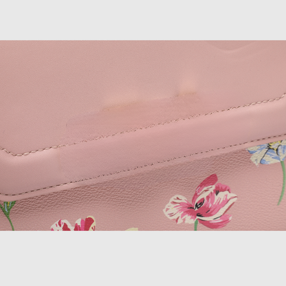 INFINITY FLORAL Pink SATCHEL BAG