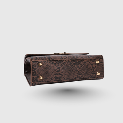 INFINITY CLASSIC Coffee SATCHEL BAG