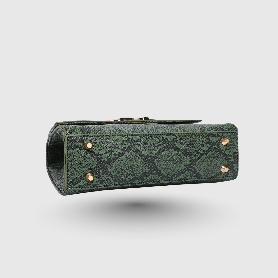 INFINITY CLASSIC Green SATCHEL BAG