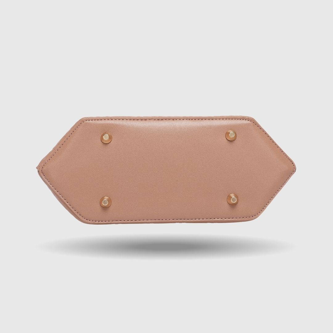 EMPORIO LUXE Peach HANDBAG