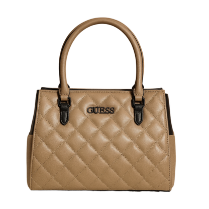 Aurora Luxe Bag Quilted Tote HandBag for Women-Elegant PU Leather Handbag