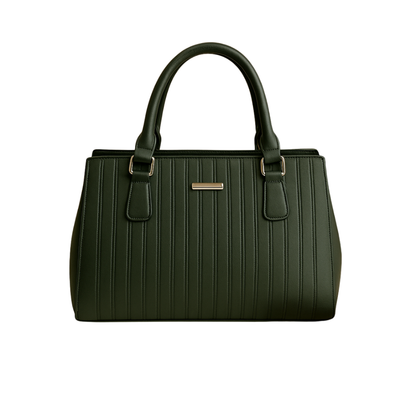 Elara Textura Classic Tote HandBag for Women-Premium PU Leather Elegant Handbag