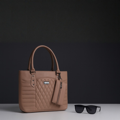 Minimal Tan Everyday Handbag