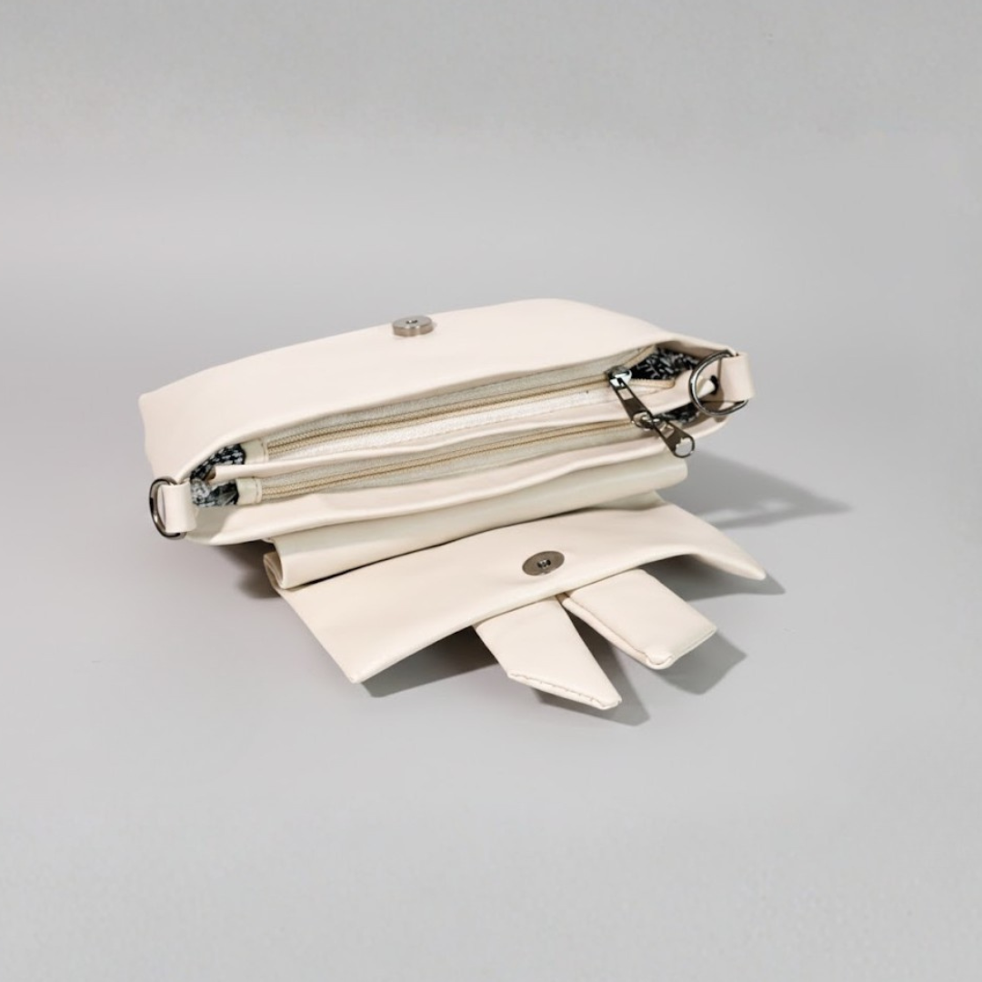 Elegant Bow Detail Crossbody Sling Bag