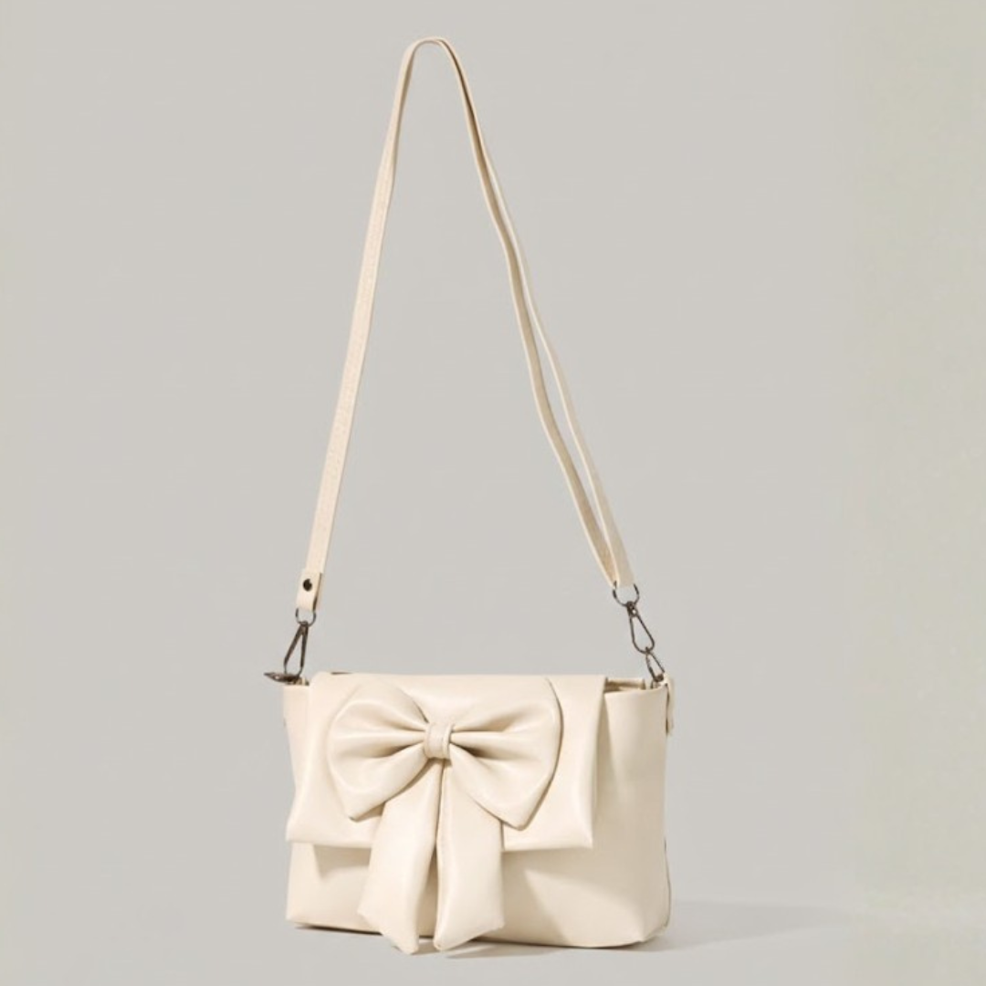 Elegant Bow Detail Crossbody Sling Bag