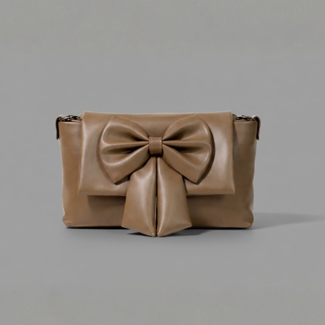 Olive Bow Crossbody Bag