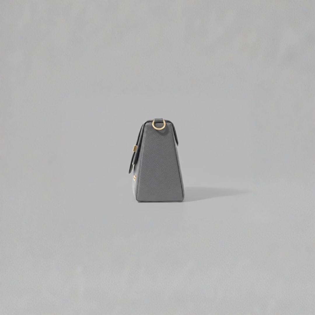 Grey Ladies Mini Sling Bag