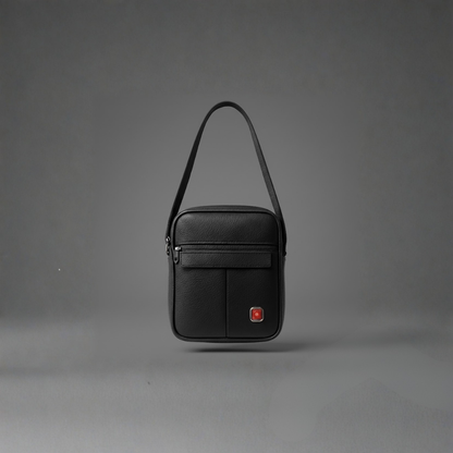 Men's Black Sling Bag