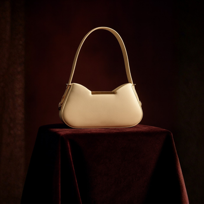 Trendy Cream Mini Shoulder Sling Bag for Women