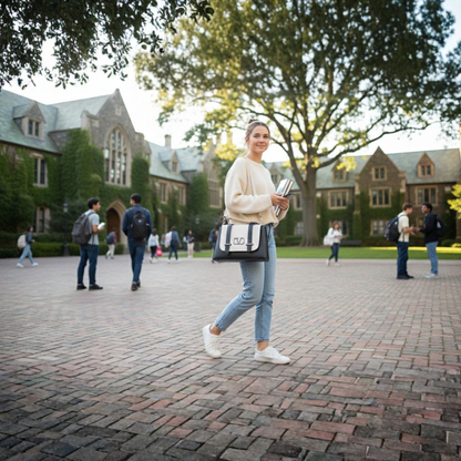 Dual Tone Elegance Sling Bag for Women